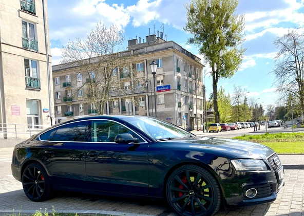 Audi A5 cena 98400 przebieg: 132000, rok produkcji 2010 z Warszawa małe 92